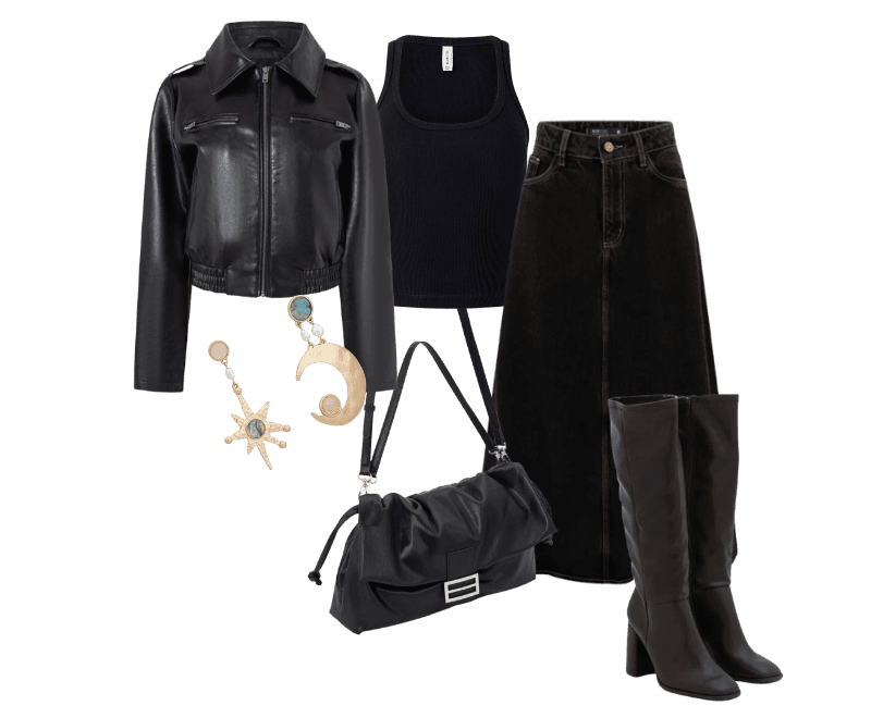 Look Dramático para Trabalho no escritório