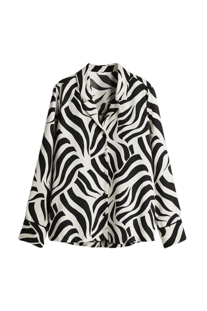 Camisa resort em sarja