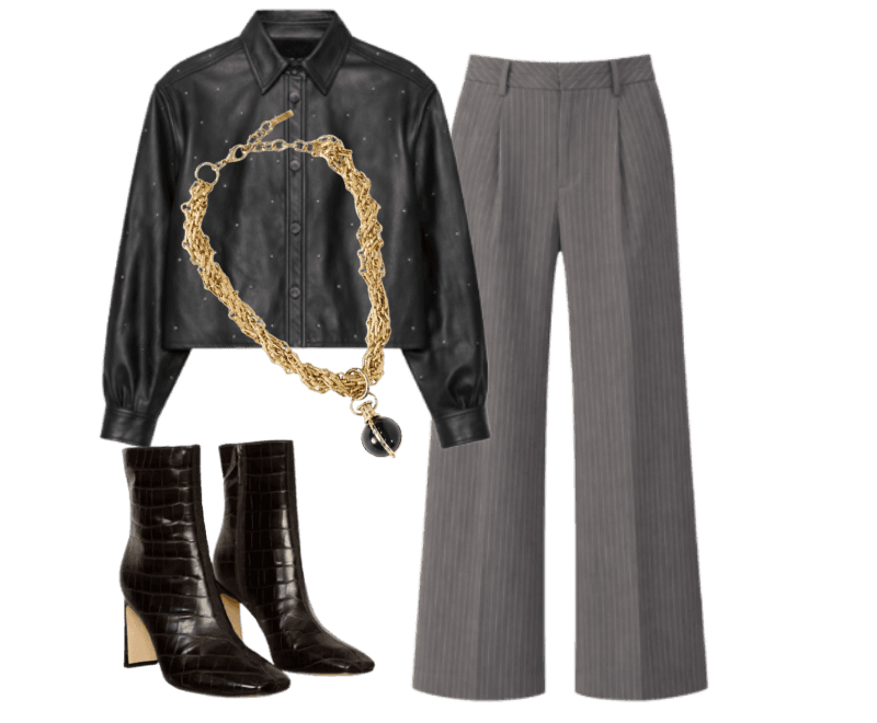 Look Contemporâneo para Trabalho em casa