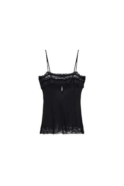 Top Georgette Combinado Laços