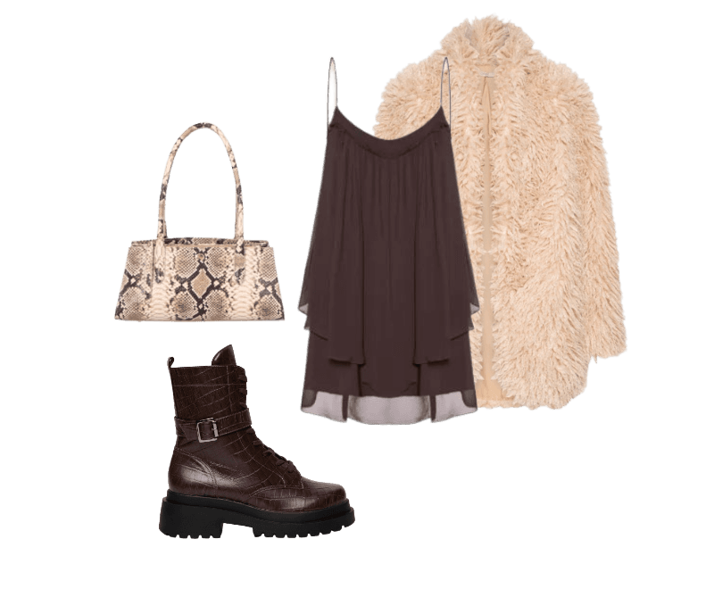 Look Dramático para Festa com amigos