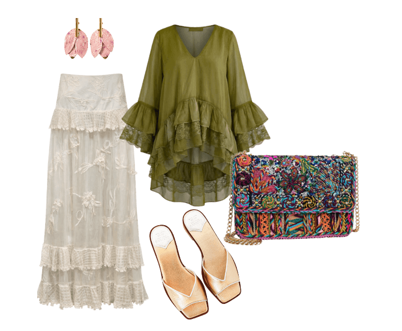 Look Magnético para Almoço com familia