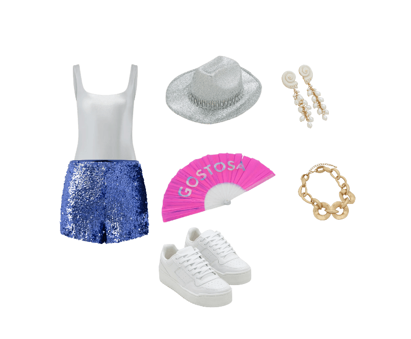 Look Teatral para Festa com amigos