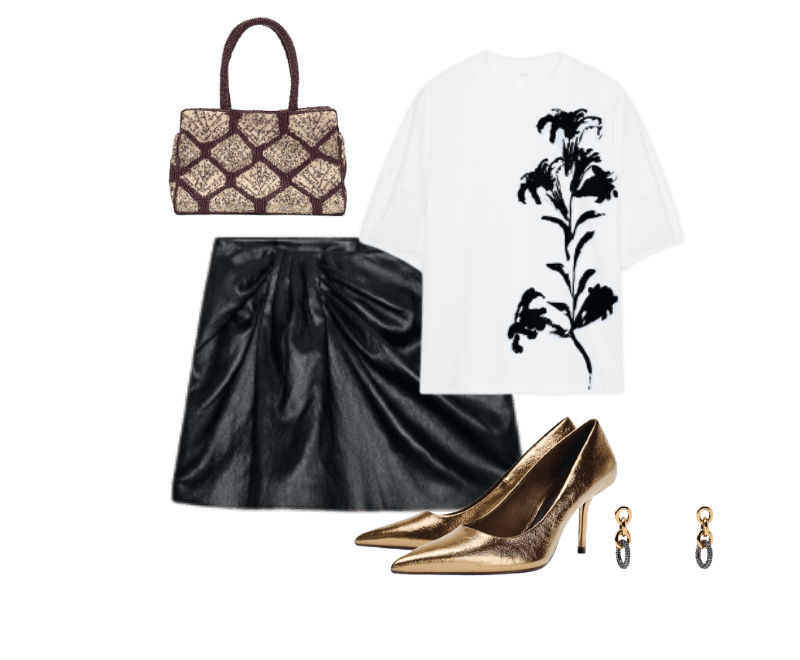 Look Dramático para Festa com amigos