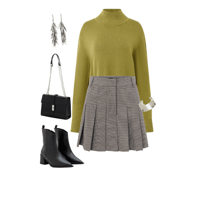 Look Dramático para Festa com amigos
