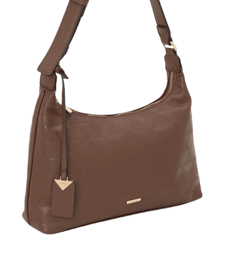 Bolsa Floater em PU com Detalhamento na Alça e Texturas