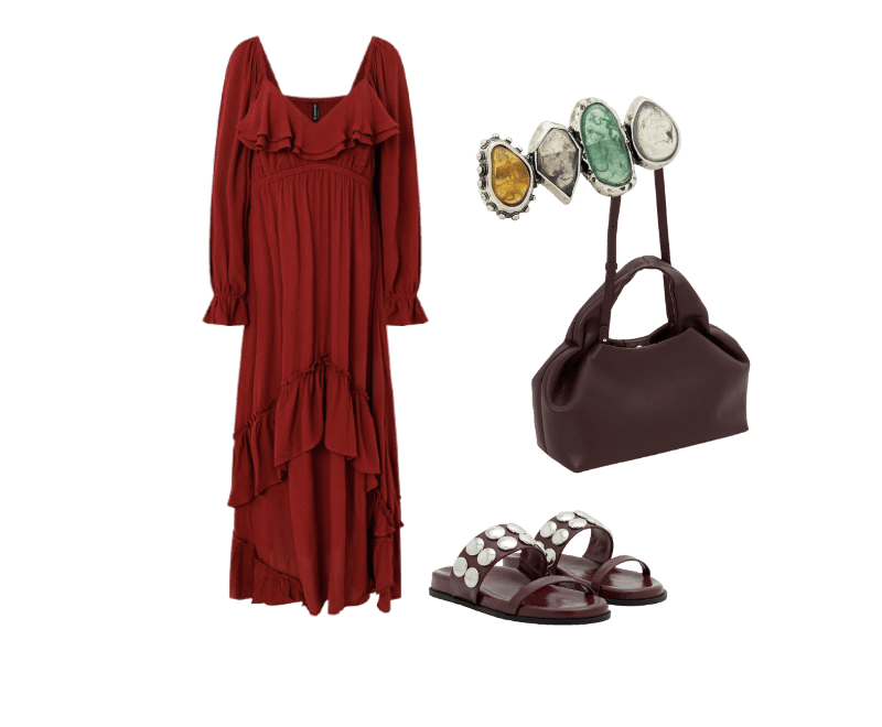 Look Dramático para Festa com amigos