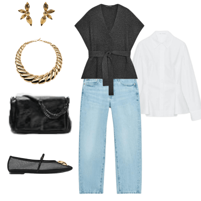 Look Magnético para Trabalho no escritório
