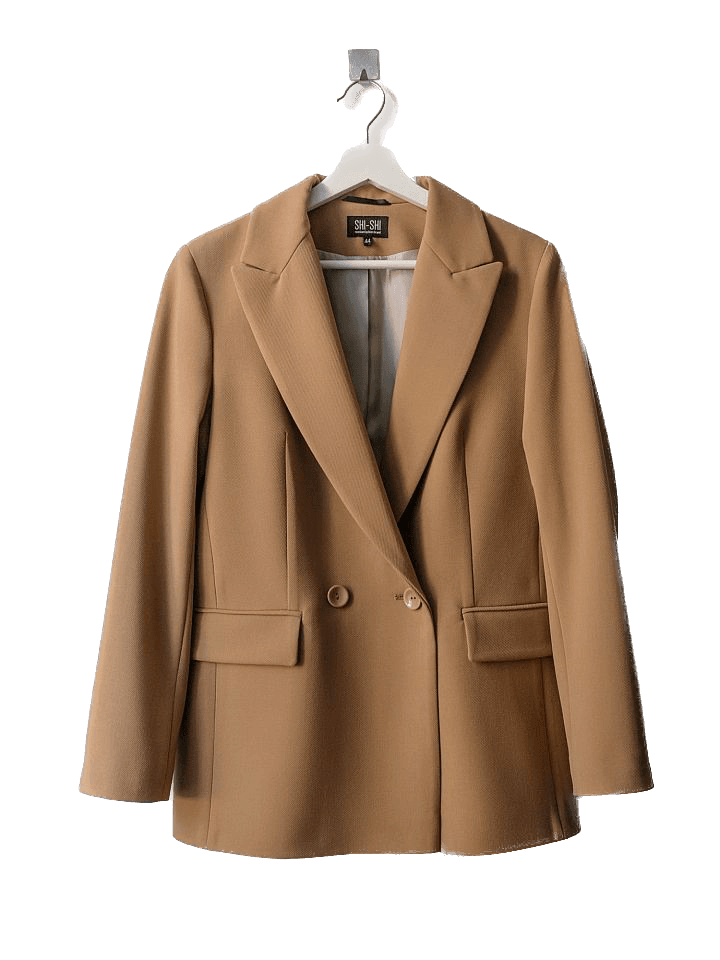 blazer marrom