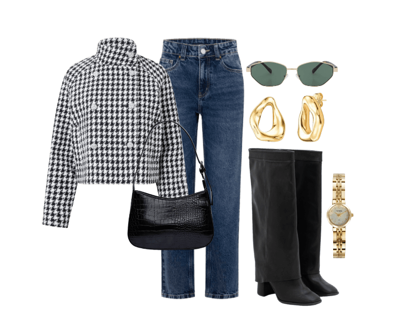 Look Dramático para Trabalho no escritório