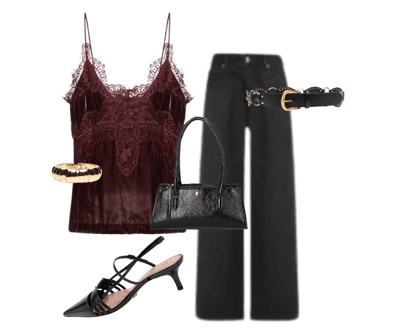 Look Magnético para Festa com amigos