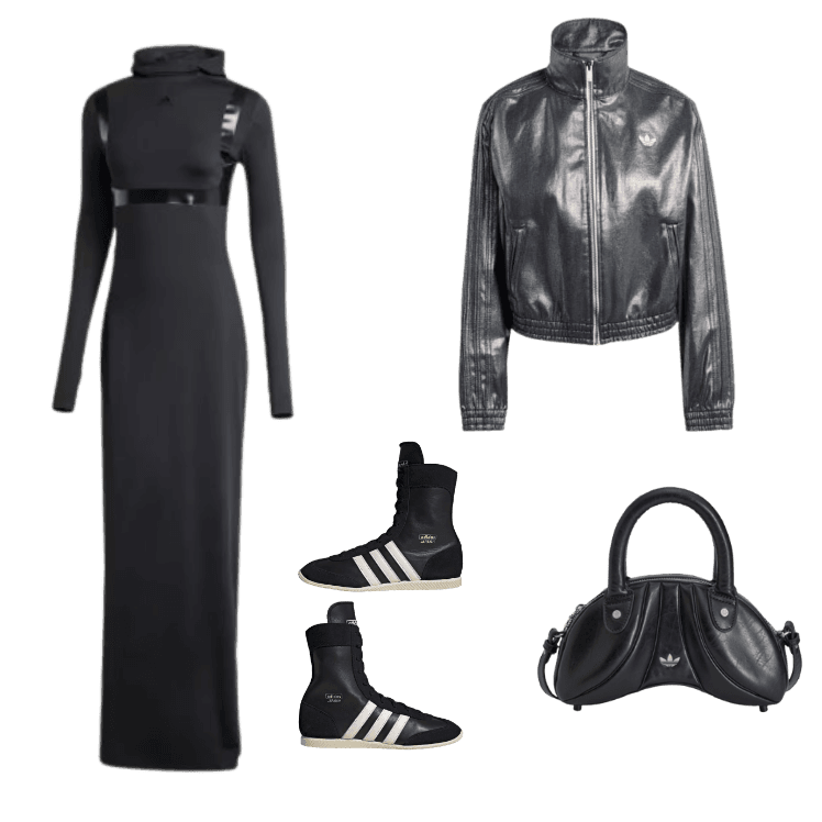 Look Dramático para Festa com amigos