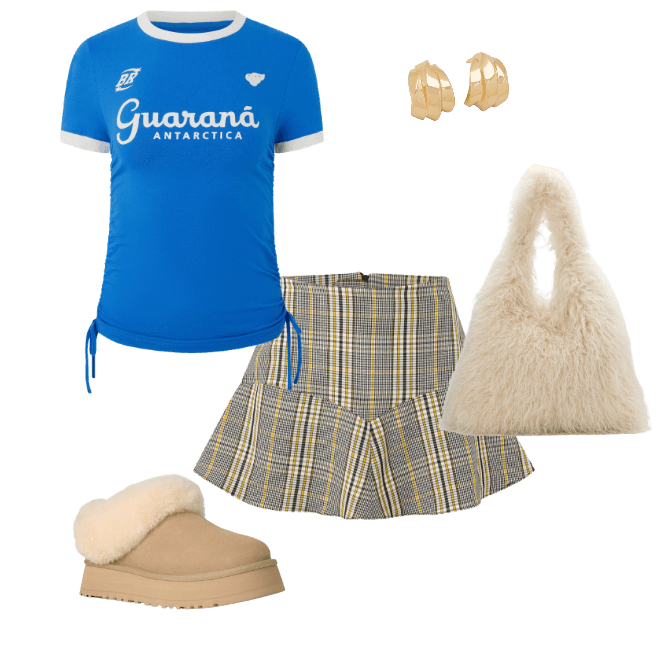 Look Dramático para Festa com amigos