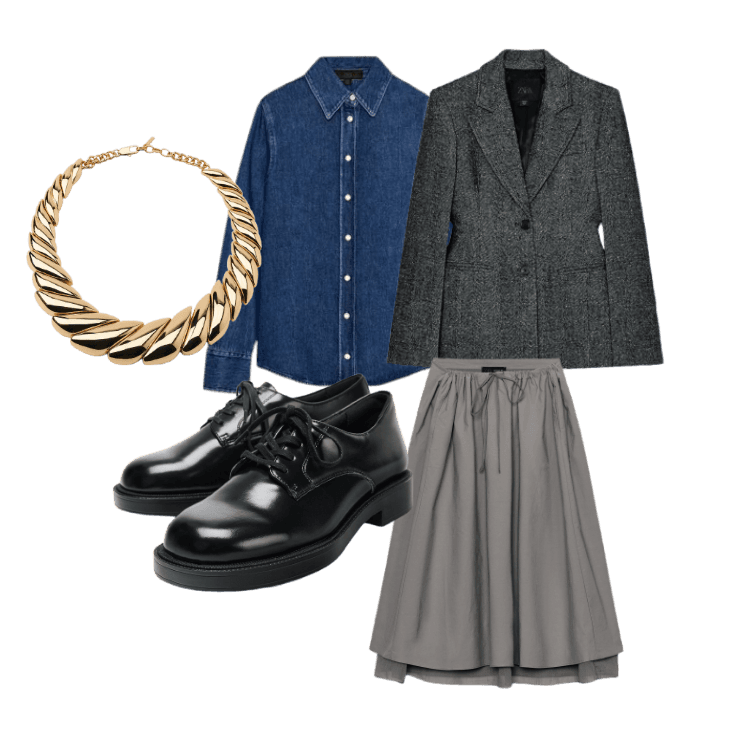 Look Dramático para Trabalho no escritório