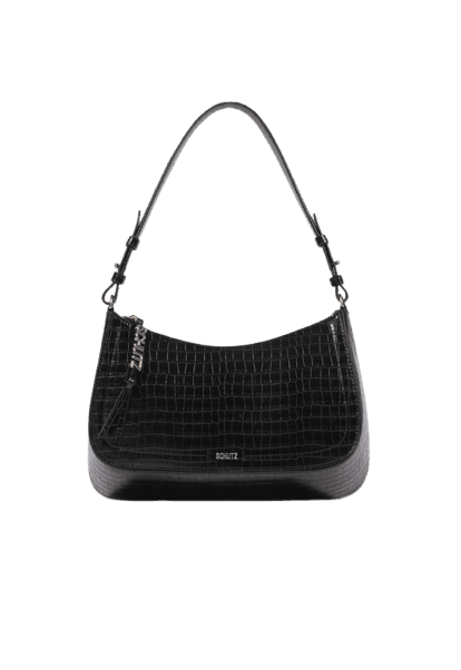 Bolsa Shoulder Tina Média Preta