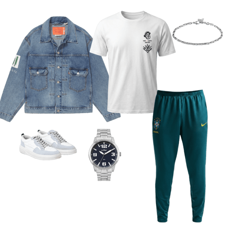 Look Esportivo para Festa com amigos