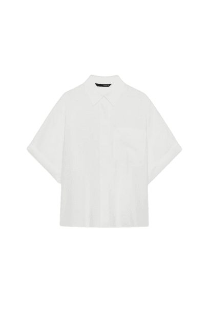 Camisa Fluida com Bolso
