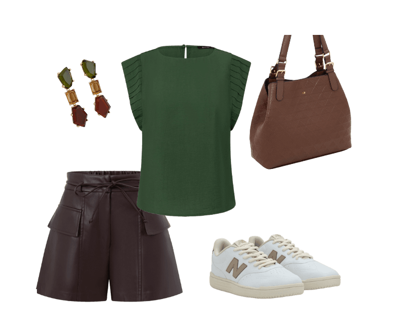 Look Esportivo para Almoço com familia