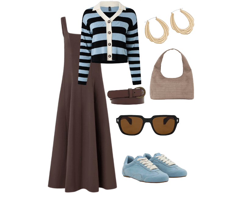 Look Esportivo para Almoço com familia