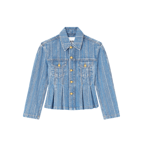 Jaqueta Jeans Structured Ganni