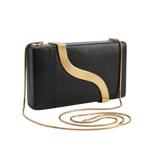 CLUTCH COM DETALHE METÁLICO