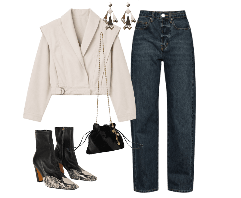 Look Dramático para Festa com amigos