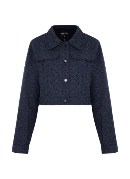 Casaco Cropped Lovers John John Feminino
