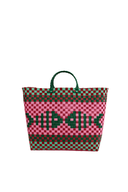 Tote artesanal peixe esporte grande