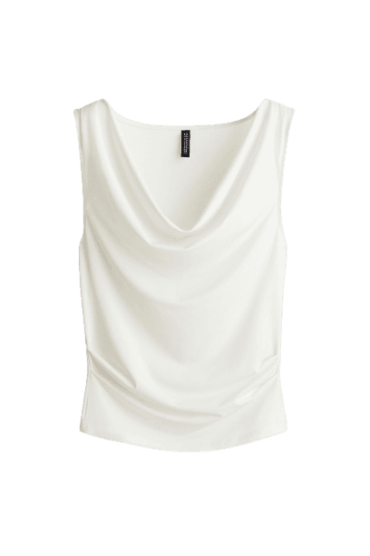 Blusa drapeada