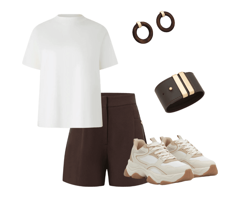 Look Esportivo para Almoço com familia