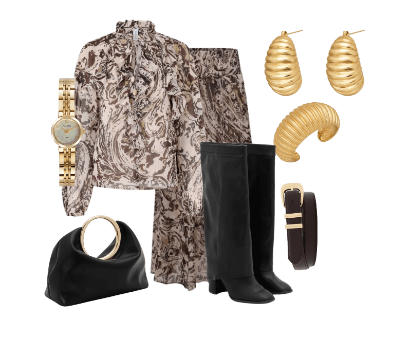 Look Dramático para Trabalho no escritório