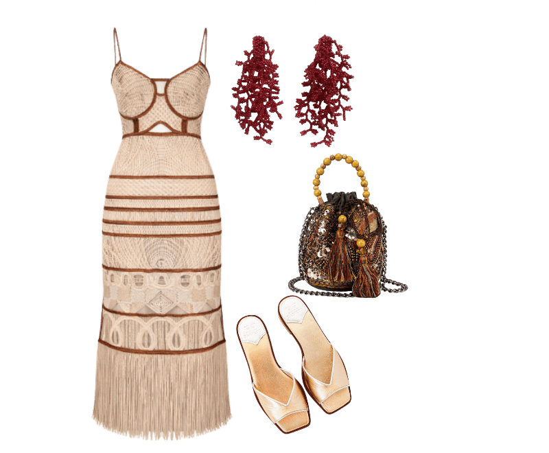 Look Dramático para Festa com amigos