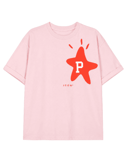 Camiseta Icon P By Approve Rockstar Rosa