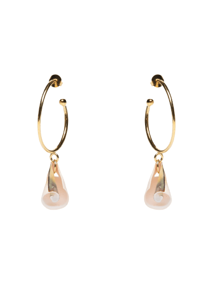 Brinco Feminino Argola Conchário Dourado Dress To