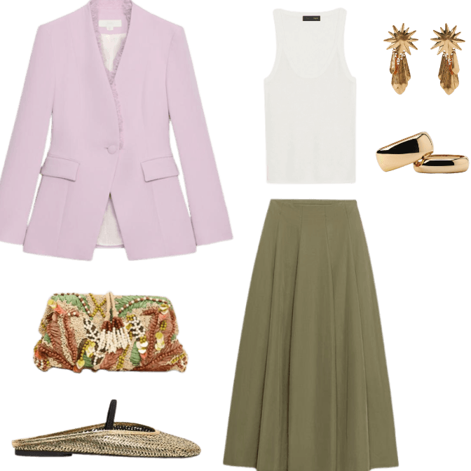 Look Magnético para Trabalho no escritório