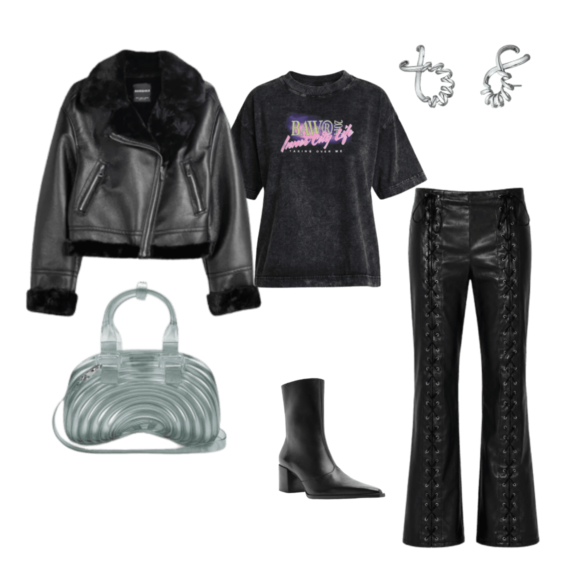 Look Dramático para Faculdade