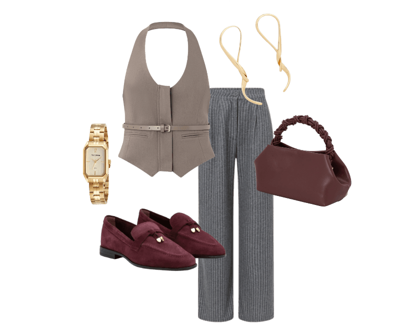 Look Contemporâneo para Trabalho no escritório