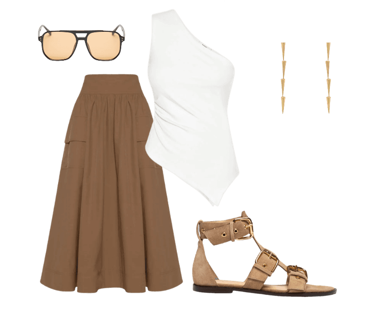 Look Romântico para Almoço com familia