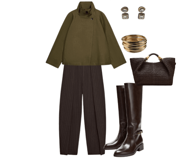 Look Dramático para Trabalho no escritório