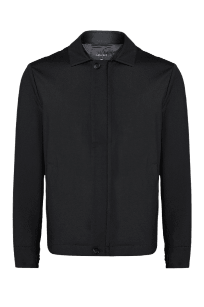 Jaqueta Manga Longa Mescla Preto