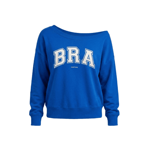 MOLETOM BRA COPA AZUL
