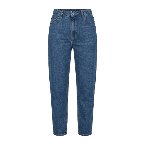 Calça jeans feminina mom - denim médio | Pool Jeans