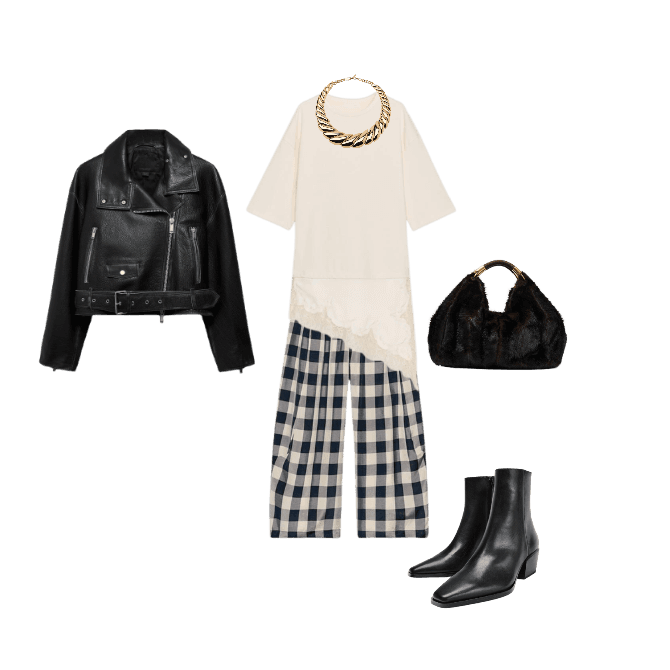 Look Dramático para Festa com amigos