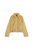 JAQUETA BOMBER EFEITO SUEDE