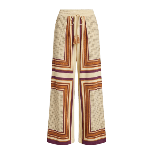 Calça Pantalona Estampada