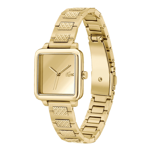 Relógio Lacoste 12 12 Leap Feminino em Aço Dourado