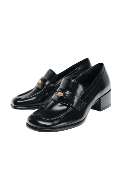 Mocassim Salto Detalhe Metálico