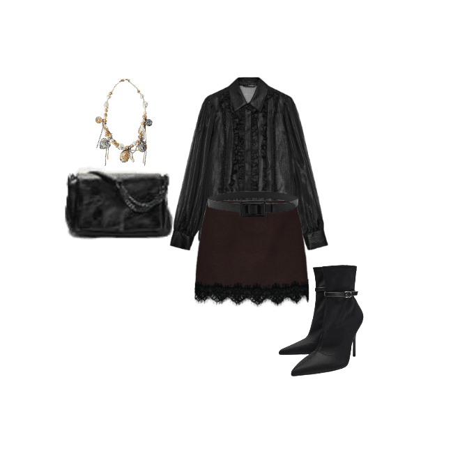 Look Magnético para Festa com amigos