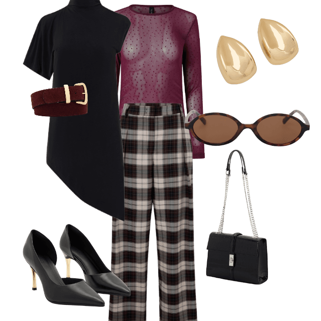 Look Dramático para Trabalho no escritório
