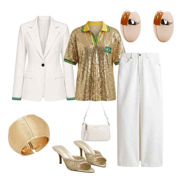 Look Magnético para Festa com amigos